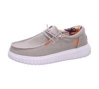Fusion Leinenschuh Beige in Größe 44