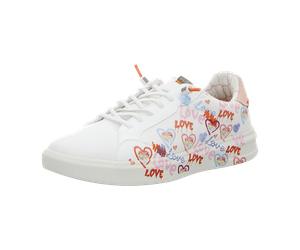Fusion Sportliche Schnürschuhe für Damen, weiß, Größe 37 EU