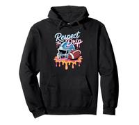 Fußball Drip Jungen Fußball EIS Streuen Respect Drip Pullover Hoodie