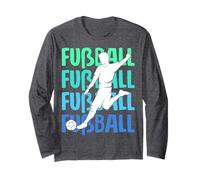 Fußball Fußballer Kinder Jungen Langarmshirt