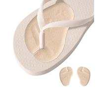 Fussballen Polster Fuer Damen | Gel Zehenpolster Für Flip-Flops,Waschbare wiederverwendbare transparente rutschfeste Vorfußeinlagen für Damen und Herren für Freizeit Outdoor Badelatschen Hausschuhe