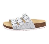 FUSSBETTPANTOFFEL HELLBLAU/WEIß - Gr. - 31