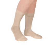 FußGut - Socken "Venenfreund" für Sie und Ihn 2 Paar im Set - beige - 37-39