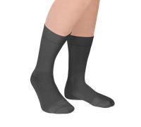 FußGut - Socken "Venenfreund" für Sie und Ihn 2 Paar im Set - schwarz - 40-42