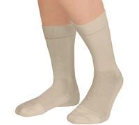 FußGut Unisex-Venenfreund-Socken 2 Paar 37 - 39 beige