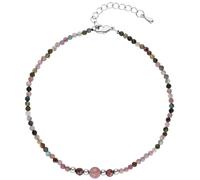 Fußkettchen Fußkette Turmalin mit Hämatin 26 cm