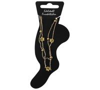 Fußkette ADELIA´S "Damen Fußkettchen - aus Edelstahl", gold, Fußketten, Damen, Edelstahl, Zum Verschenken - passend für viele Anlässe (13043254-0) gold