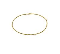 Fußkette AMOR "2014681", gold (gelbgoldfarben), Fußketten, Damen, Gelbgold 375, Fußkette (39774219-0)