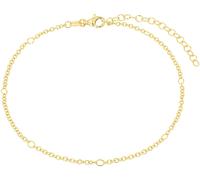 Amor Fußkette 925 Sterling Silber Damen Sommerschmuck, 22+5 cm, Kommt in Schmuck Geschenk Box