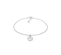 Fußkette ELLI "Wellen Maritim 925 Sterling Silber" Gr. 22, silber, Fußketten, Damen, 22cm, Silber 925 (Sterlingsilber) (60292716-22) silber