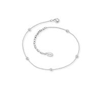 Fußkette ENGELSRUFER "MOONLIGHT", bunt (silberfarben, weiß, kristallweiß), Fußketten, Damen, Silber 925 (Sterlingsilber), Fußkette, mit Zirkonia (synth.) (96110818-0)