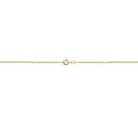Fußkette FIRETTI "Schmuck Geschenk Gold 333 585 Körperschmuck Singapurkette diamantiert" Gr. 25, gold (gelbgoldfarben), Fußketten, Damen, 25, Gelbgold 333, Made in Germany (66477613-25) gelbgoldfarben