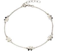 Fußkette FIRETTI "Schmuck Geschenk Silber 925 Körperschmuck Erbskette", silber (silberfarben), Fußketten, Damen, Silber 925 (Sterlingsilber) (716175-0) silberfarben