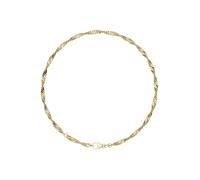 Fußkette FIRETTI "Schmuck Geschenk Silber 925 Körperschmuck Gold o. Rosè Singapurkette", gold (gelbgoldfarben), Fußketten, Damen, Silber 925 (Sterlingsilber), Made in Germany (39837559-0) gelbgoldfarb