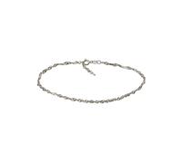 Fußkette FIRETTI "Schmuck Geschenk Silber 925 Singapurkette", silber (silberfarben), Fußketten, Damen, Silber 925 (Sterlingsilber) (95418840-0) silberfarben