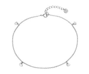 Fußkette GLANZSTÜCKE MÜNCHEN "GSM488", silber, Fußketten, Damen, Silber 925 (Sterlingsilber), aus Sterling Silber (87409768-0) silber