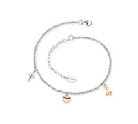 Engelsrufer Damen Fußkette ERFS-FLH-TRI Edelstahl 27 cm