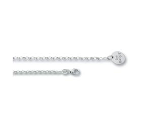Fußkette ONE ELEMENT "Be Happy Fußkettchen aus 925 Silber 25 cm", silber, Fußketten, Damen, Silber 925 (Sterlingsilber), Persönlicher Akzent - schlicht, modern, aussagekräftig (95109815-0) silber
