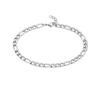 Fußkette "Schmuck Geschenk Fusskettchen Edelstahl", edelstahlfarben, ANISTON JEWELRY & WATCHES, Fußketten, Damen, Edelstahl (70709465-0) edelstahlfarben