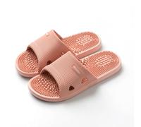 Fußmassage Schuhe Akupressur Hausschuhe, Linderung Neuropathie Arthritis Plantarfasziitis Schmerz, Geschenk für Mama Papa(Size:EU 40/41,Color:Pink)