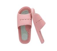 Fußmassage Schuhe Akupressur Hausschuhe, Linderung Neuropathie Arthritis Plantarfasziitis Schmerz, Geschenk für Mama Papa(Size:EU 36/37,Color:Pink)