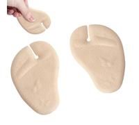 Fußpads für die Fußballen,Gel Einlagen Für Sandalen - Waschbare wiederverwendbare transparente rutschfeste Vorfußeinlagen für Damen und Herren für Freizeit Outdoor Badelatschen Hausschuhe