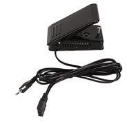 Fußpedal für Nähmaschine, 3 Löcher, Leicht Austauschbare Zubehörteile, Schwarz, Haushaltsersatz, Bügeleisen, Schneiderei, EU-Stecker, 220 V, Zuhause