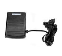 Fußpedal für Nähmaschine, Universal-Fußpedal mit EU-Stecker Netzkabel, mit Rutschfestem Bodenring für Nähmaschine