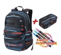 Future Hero Set inkl. Pencil Case XL und 3x POSCA Markern Farbe ACID DAWN