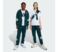 Future Icons 3-Streifen Ankle-Length Kids Hose Aurora Ivy / White 140