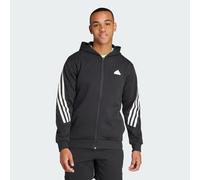 Future Icons 3-Streifen Kapuzenjacke Black XS