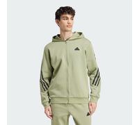 Adidas Future Icons 3-Streifen Kapuzenjacke Herren Kapuzensweater, grün L
