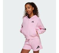 adidas Future Icons 3-Streifen Sweatjacke Mädchen JD1300 - true pink/black 152
