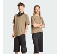adidas - Kid's Future Icons 3 Stripes T-Shirt - T-Shirt, Gr. 140, beige (KhakiSix/BlanchBrown)
