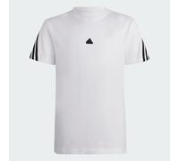 adidas Unisex Kinder T-Shirt (Short Sleeve) U Fi 3S T, White/Black, HR6309, 140