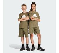 Future Icons Logo 8-Inch Shorts Olive Strata / Black 164