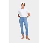 FUTURE:PEOPLE. 05:04 STRAIGHT FIT FANCY - Damen Jeans aus leichtem Stretch-Denim aus Bio-Baumwolle/ Tencel-Mix (30504 0 1004) bright blue 30/26