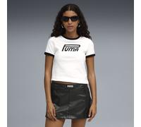 PUMA T-SHIRT FUTURE.PUMA.ARCHIVE GRAPHIC SLIM TEE US:S Weiss