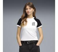 FUTURE.PUMA.ARCHIVE Slim Ringer-T-Shirt Damen, Kleidung, Weiß, XL