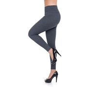 FUTURO FASHION Baumwolle Leggings für Frauen I Leggings für Damen Hohe Taille I Sportleggings Damen Bauchkontrolle I Figurformende Damen Leggings Sport Yoga Lässige Stretchige Baumwollleggings