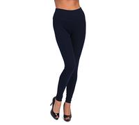 FUTURO FASHION® - Damen Leggings mit hohem Bund - knöchellang - auch in Übergrößen - LWP - Dunkelblau - 42
