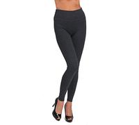 FUTURO FASHION® - Damen Leggings mit hohem Bund - knöchellang - auch in Übergrößen - LWP - Graphit - 58