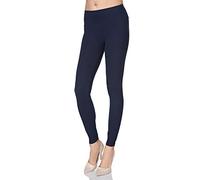 FUTURO FASHION Damen-Leggings mit hoher Taille, Übergrößen LWP, navy, 34