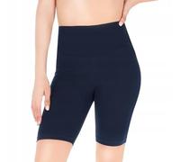 FUTURO FASHION Damen Radlerhose Baumwolle Hoher Bund Atmungsaktive Stretch Shorts Weich & Bequem