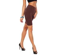 FUTURO FASHION - Kurze Leggings für Sport - Enden über dem Knie - Baumwolle - LK - Braun - 38 (M)