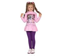 FUTURO FASHION Mädchen Leggings Baumwolle - Kinderleggings 2-13 Jahre (Größe 92-158), Atmungsaktiv, Blickdicht & Bequem, Viele Farben für Schule & Freizeit Violett 2 Jahre