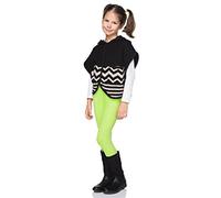 FUTURO FASHION Mädchen Leggings Baumwolle - Kinderleggings 2-13 Jahre (Größe 92-158), Atmungsaktiv, Blickdicht & Bequem, Viele Farben für Schule & Freizeit Lime 3 Jahre