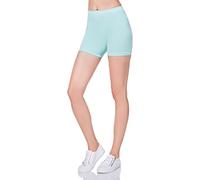 FUTURO FASHION Radlerhose Damen Weiche Baumwoll-Shorts elastische Hotpants Yoga-Höschen atmungsaktive Sommer Kurze Leggings für Damen, Größen 36-50