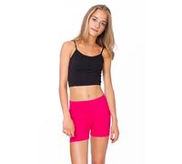 FUTURO FASHION Radlerhose Damen Weiche Baumwoll-Shorts elastische Hotpants Yoga-Höschen atmungsaktive Sommer Kurze Leggings für Damen, Größen 36-50