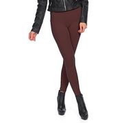 FUTURO FASHION Winter-Stil Sehr Warme Leggings für Damen, Dicke Schwere Baumwoll-Leggings (Innenfleece) Größen 36-50 (8-24 UK), P28